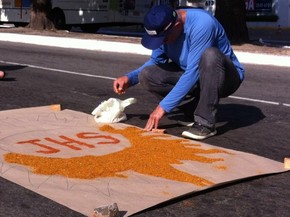 Fieis Montam Tapetes Para Celebrar Corpus Christi Em Goiania Goias G1
