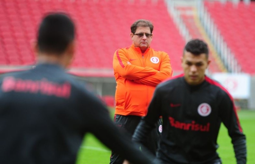 Guto observará opções do Inter contra o Figueirense (Foto: Ricardo Duarte/Divulgação Inter)