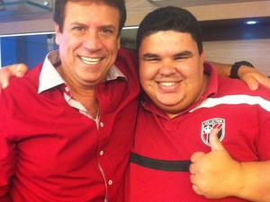 Thiago tinha carinho especial pelo ex-prefeito Marcos Mendes (Foto: Reprodução Facebook)