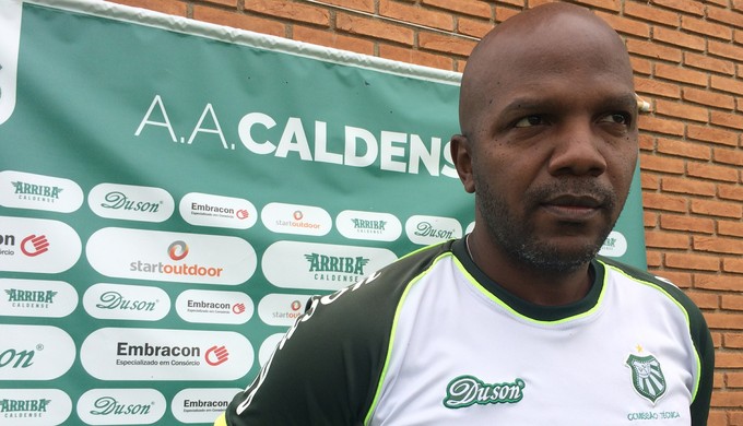Tiago Oliveira, treinador, Caldense (Foto: Lúcia Ribeiro)