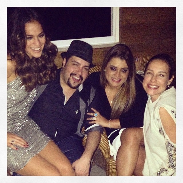 Bruna Marquezine, Tiago Abravanel, Preta Gil e Luana Piovani (Foto: Reprodução/Instagram)