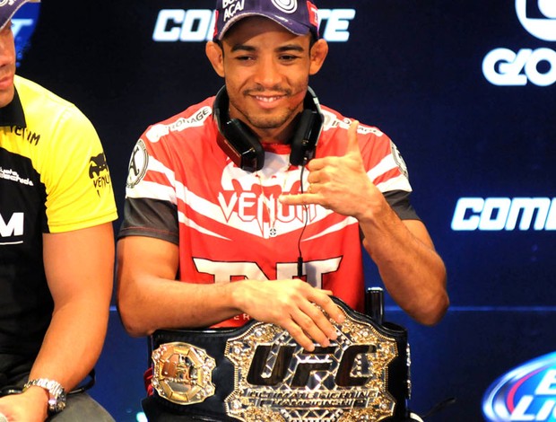 Jose Aldo Coletiva UFC rio (Foto: Andre Durão)
