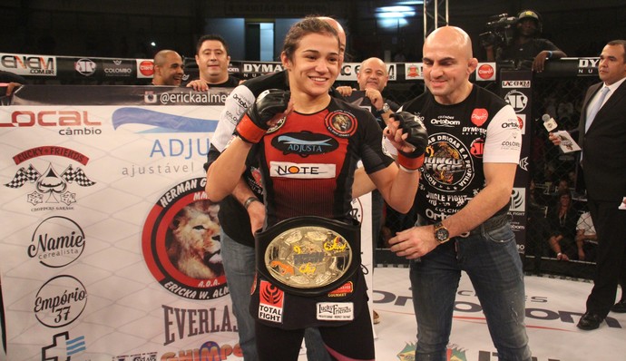 Ericka Almeida Jungle Fight MMA (Foto: Leonardo Fabri/Divulgação) Ericka Almeida Jungle Fight MMA (Foto: Leonardo Fabri/Divulgação)