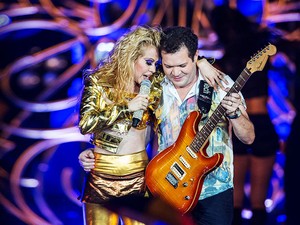 Joelma e Chimbinha vão lançar o DVD comemorativo de 15 anos da banda Calypso no evento. (Foto: Divulgação) Joelma e Chimbinha vão lançar o DVD comemorativo de 15 anos da banda Calypso no evento. (Foto: Divulgação)