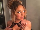 Mariah Carey posta fotos ousadas em rede social