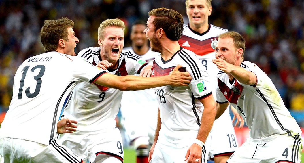 é tetra! festa alemã no maraca (Getty Images)