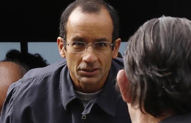 O empresário Marcelo Odebrecht , em foto feita no dia da prisão da Operação Lava Jato em 19 de junho de 2015 (Foto: Agência O Globo/Arquivo)