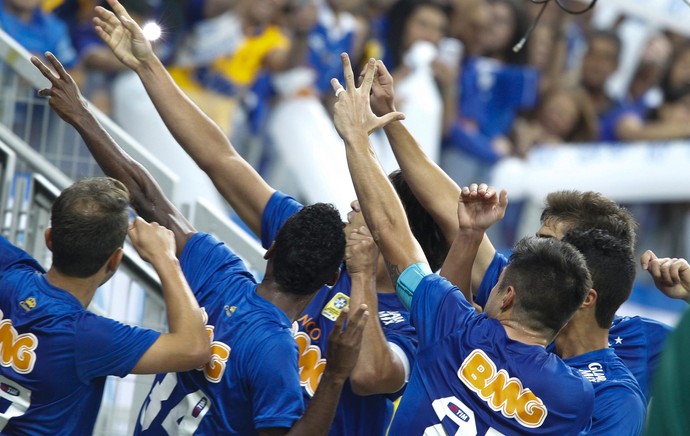 Comemoração do Cruzeiro x Internacional (Foto: Getty Images) Comemoração do Cruzeiro x Internacional (Foto: Getty Images)