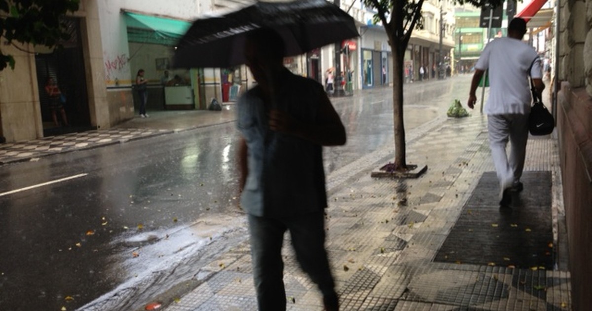 G1 Pancadas de chuva isoladas atingem regiões de São Paulo notícias