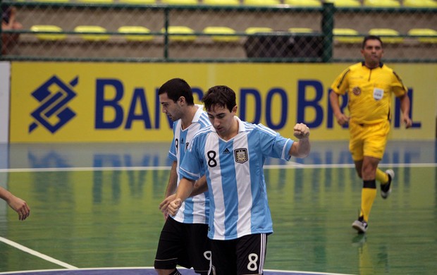 Argentina vence Peru eliminatórias futsal (Foto: Zerosa Filho / CBFS)