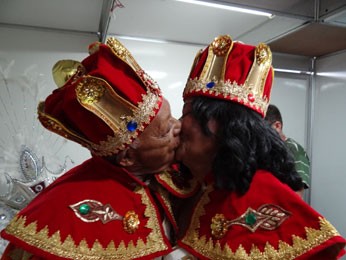 A partir do concurso de carnaval, surgiu um romance entre José Floriano e Maria Gilda.  (Foto: Priscila Miranda / G1)
