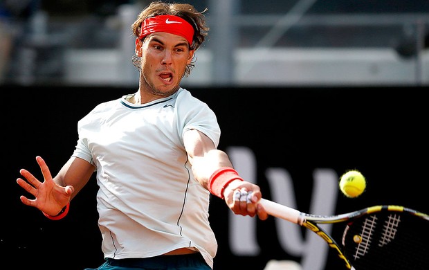 Nadal tênis contra Tomas Berdych Roma (Foto: Reuters)