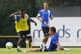 Artilheiro pé-quente, Thiago Ribeiro elogia Damião e pede paciência Artilheiro pé-quente, Thiago Ribeiro elogia Damião e pede paciência