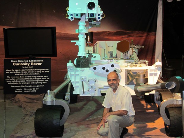Ramon de Paula, brasileiro da missão Curiosity (Foto: BBC)