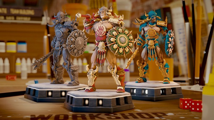Personalizar as suas miniaturas é a parte mais divertida de Might and Magic Showdown (Foto: Divulgação/Ubisoft)