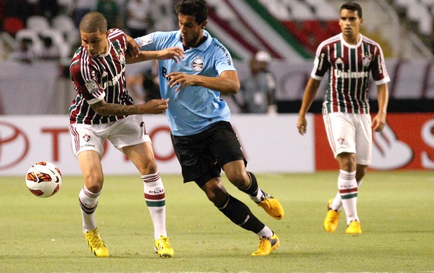 Souza do Grêmio no jogo contra o Fluminense Libertadores (Foto: Nelson Perez / Fluminense. F.C.)