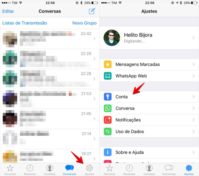 Tique duplo azul: como ler uma mensagem do WhatsApp no iPhone sem que os  outros saibam - Softonic