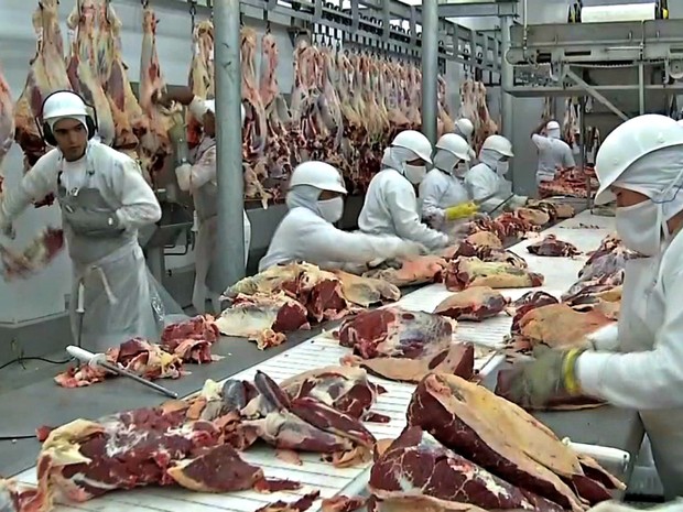 Cerca de 25 toneladas de carne devem embarcar para o EUA na próxima semana (Foto: Reprodução/TVCA)
