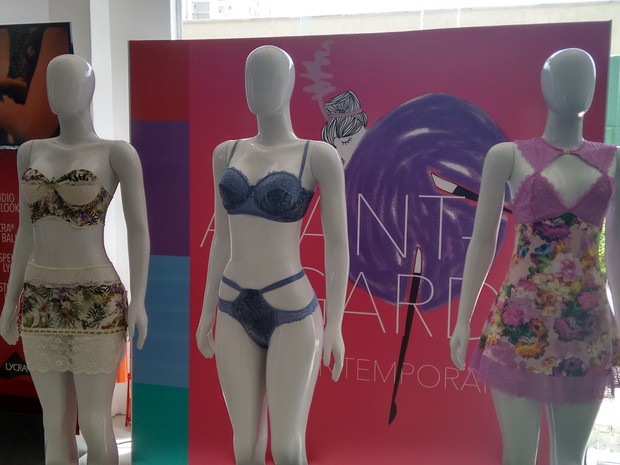Lançamento de tendências de moda em lingerie (Foto: Gabriela Alves/G1 CE)