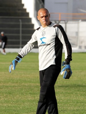 Éder, goleiro do Treze (Foto: Magnus Menezes / Jornal da Paraíba)