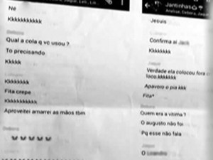 Conversa mostra que professora de escola infantil cometia maus tratos a crianças (Foto: Reprodução/RBS TV)