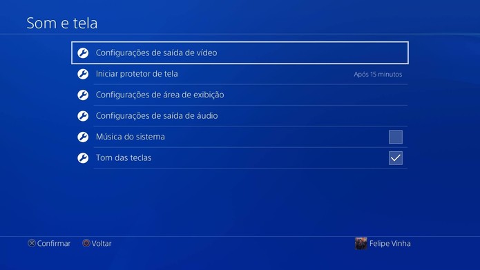 Como rodar os jogos do PS4 em HDR com a atualização do console (Foto: Reprodução/Felipe Vinha)