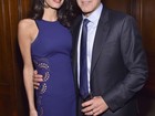 George Clooney vai com a mulher, Amal Clooney, a evento nos EUA