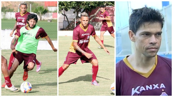 Gedeil, Wagner Carioca e F. Neto estão fora do jogo contra o Ceará (Foto: Tiago Ferreira/ Macaé Esporte)