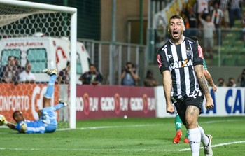 Atacante Lucas Pratto, do Atlético-MG, comemora gol em cima do Palmeiras (Foto: Bruno Cantini / Flickr do Atlético-MG) Atacante Lucas Pratto, do Atlético-MG, comemora gol em cima do Palmeiras (Foto: Bruno Cantini / Flickr do Atlético-MG)