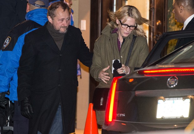 Cate Blanchett e o marido, Andrew Upton (Foto: AFP)
