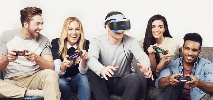 Recurso Social Screen permite multiplayer com o PS VR (Foto: Divulgação/Sony)