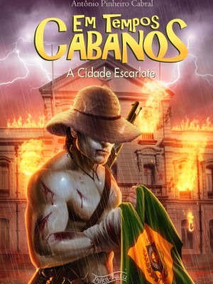 Capa do livro mostra o caos que impera em Belém. (Foto: Reprodução)