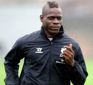 Balotelli já treinou no Liverpool