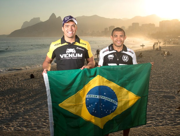 Lyoto Machida e José Aldo, UFC (Foto: Alexandre Loureiro / Inovafoto / UFC)