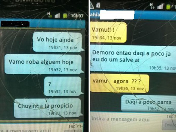 PM prende jovem de 19 anos que planejou roubo de carro pelo celular (Foto: Divulgação/ Polícia Militar)