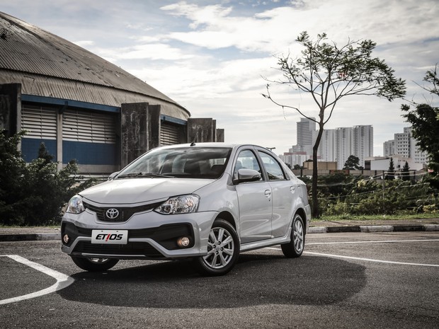 Toyota Etios 2018 (Foto: Divulgação) Toyota Etios 2018 (Foto: Divulgação)