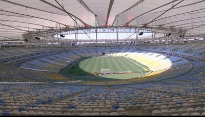 Maracanã - Flamengo x Cruzeiro (Foto: Reprodução TV Globo Minas)