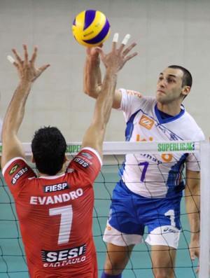 vôlei São Paulo x Minas (Foto: Alexandre Arruda / CBV)