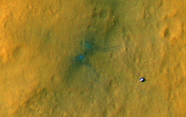 Curiosity (Foto: Nasa/JPL-Caltech/Univ. of Arizona)