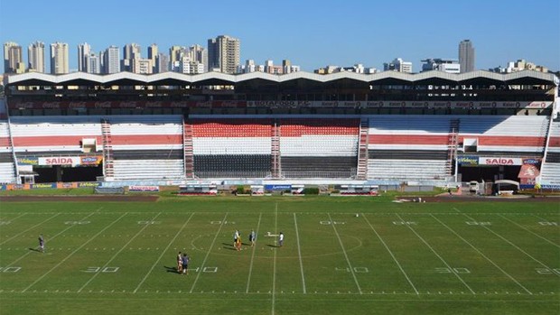 Estádio Santa Cruz Futebol Americano (Foto: Rafael Martinez / Assessoria BFC)