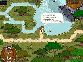 Guardiões da Floresta mistura biologia e matemática em jogo de aventura (Foto: Divulgação/ Comunidades Virtuais)