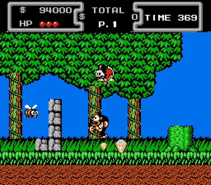 Ducktales era um jogo simples, mas muito popular devido a jogabilidade (Foto: Reprodução / Retronauts)