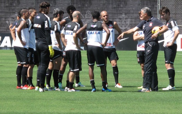 Corinthians treino (Foto: Rodrigo Faber)