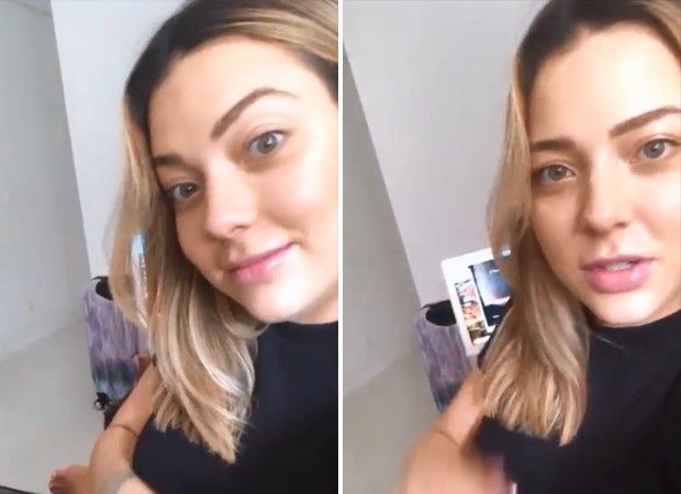 Carol Dantas fala sobre chegada de Valetim (Foto: Reprodução/Instagram) Carol Dantas fala sobre chegada de Valetim (Foto: Reprodução/Instagram)