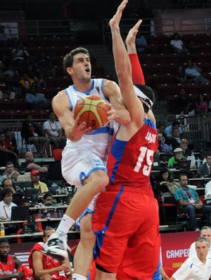 Marcos Mata, argentino do Franca Basquete (Foto: Samuel Vélez / FIBA Américas.)