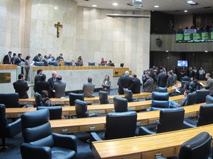 Plenário da Câmara (Foto: Roney Domingos/G1)