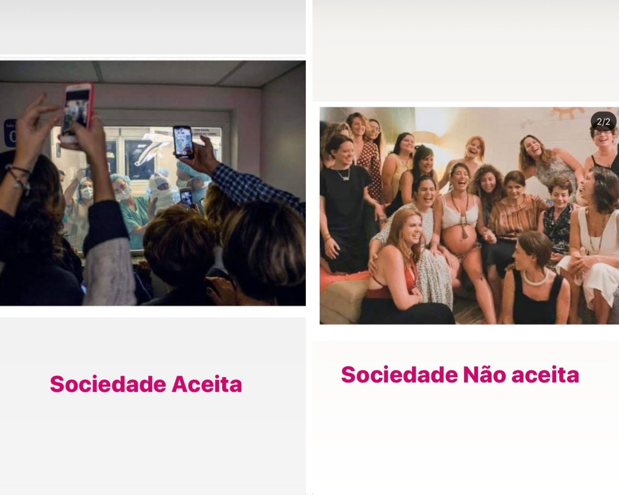 Giselle Itié mostra críticas ao Chá de Bençãos (Foto: Reprodução/Twitter) Giselle Itié mostra críticas ao Chá de Bençãos (Foto: Reprodução/Twitter)