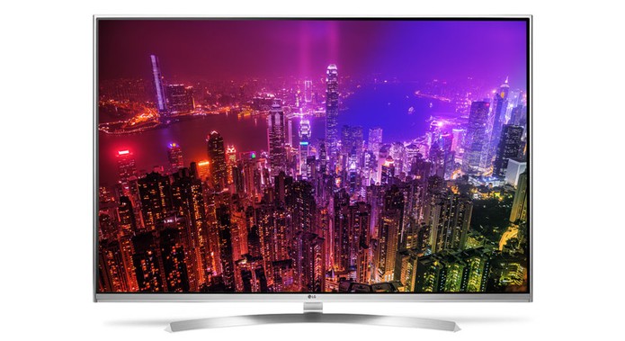 Smart TV da LG tem tela de 55 polegadas em 4K (Foto: Divulgação/LG)