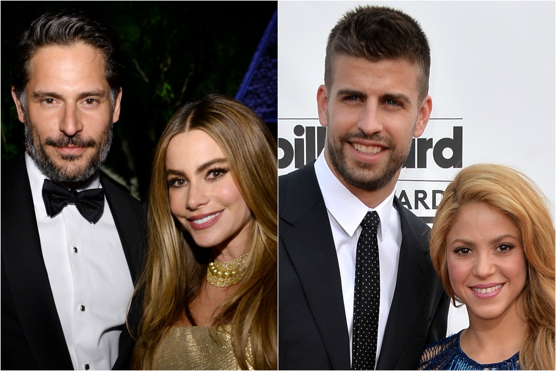 Joe e Sofía surpreenderam os fãs, enquanto Shakira e Piqué brilharam na Copa. (Foto: Getty Images)