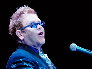 Elton John (Foto: TV Globo Minas)